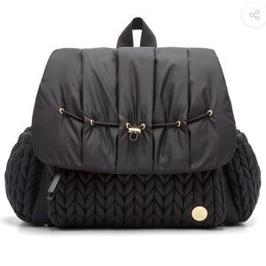 HAPP Black Levy Backpack/ Diaper Bag